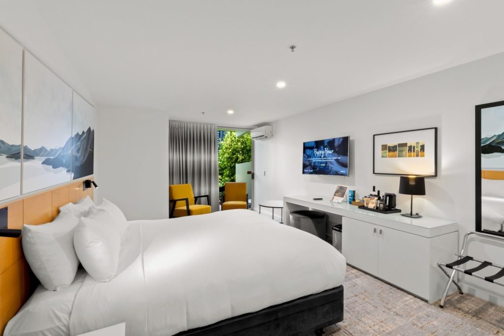 Dog-friendly room at Scenic Suites Queenstown, a dog-friendly hotel in Queenstown